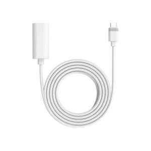 imageRing 10 ft USBC Extension Cable for USBC Solar Panels and Cameras  White I Compatible with Solar Panel Small Solar Panel Stick Up Cam Pro Spotlight Cam Plus Spotlight Cam ProWhite
