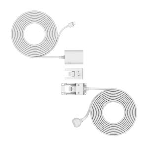 imageRing IndoorOutdoor Power Adapter USBC for Outdoor Cam Plus Stick Up Cam Pro Spotlight Cam Plus Spotlight Cam Pro  BlackWhite