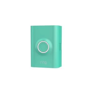 imageRing Video Doorbell 2 Faceplate  White17 Bright Turquoise