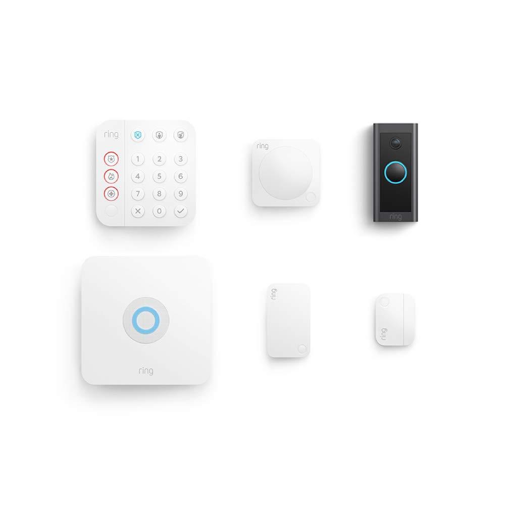imageRing Alarm 5Piece Kit 2nd Gen bundle with Ring Video Doorbell Wired