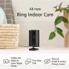 image2 Ring Indoor Cam 2nd Gen Black with 2 Ring Pet Tag
