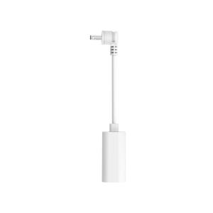 imageRing USBC to Barrel Plug Adapter for Barrel Plug Cameras and USBC Solar Panels WhiteWhite