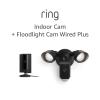 imageRing Floodlight Cam Wired Plus with Allnew Ring Indoor Cam WhiteBlack