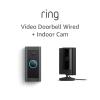 imageAllnew Ring Indoor Cam Black with Ring Video Doorbell WiredBlack