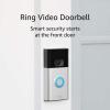 imageLikeNew Ring Video Doorbell  1080p HD video improved motion detection easy installation  Satin NickelSatin Nickel