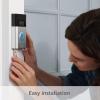 imageLikeNew Ring Video Doorbell  1080p HD video improved motion detection easy installation  Satin NickelSatin Nickel