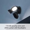 imageLikeNew Ring Floodlight Cam Wired Pro with Birds Eye View and 3D Motion Detection 2021 release BlackBlack