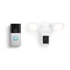 imageRing Battery Doorbell Pro with Ring Floodlight Cam Wired Pro