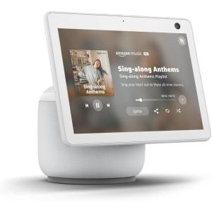 imageAmazon Echo Show 10 newest model HD smart display with premium sound motion and Alexa Glacier WhiteGlacier White