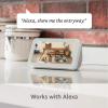 imageLikeNew Ring Indoor Cam Compact PlugIn HD security camera with twoway talk Works with Alexa  WhiteWhite