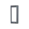 imageRing Wired Doorbell Pro Video Doorbell Pro 2 Faceplate  Smooth BlackBlue Metal