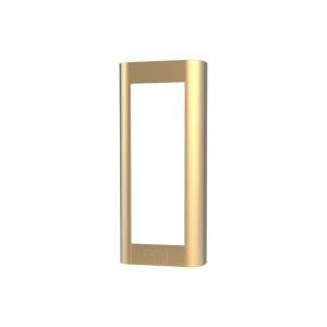 imageRing Wired Doorbell Pro Video Doorbell Pro 2 Faceplate  Smooth BlackGold Metal