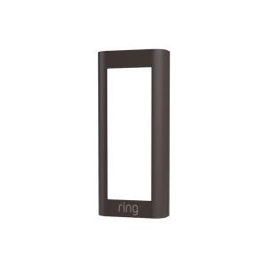 imageRing Wired Doorbell Pro Video Doorbell Pro 2 Faceplate  Smooth BlackMocha Brown