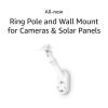 imageAllNew Ring Pole and Wall Mount for Cameras and Solar Panels WhiteWhite