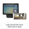 imageRing Outdoor Smart Plug with Allnew Echo Show 10 3rd Gen  Glacier White