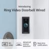 imageLikeNew Ring Video Doorbell Wired newest model Use TwoWay Talk advanced motion detection HD camera and realtime alerts to monitor your front door wiring required