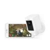 imageCertified Refurbished Ring Spotlight Cam Battery HD Security Camera with Built TwoWay Talk and a Siren Alarm White Works with AlexaWhite