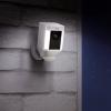 imageCertified Refurbished Ring Spotlight Cam Battery HD Security Camera with Built TwoWay Talk and a Siren Alarm White Works with AlexaWhite
