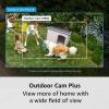 imageRing Outdoor Cam Plus Battery White with Ring Indoor Cam 2nd Gen White