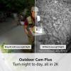 imageRing Outdoor Cam Plus Battery White with Ring Indoor Cam 2nd Gen White