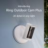 imageRing Outdoor Cam Plus Power over Ethernet Newest Model  WideAngle 2K Video with Ring Vision LowLight Sight for fullcolor night vision Mountanywhere versatility WhiteWhite