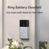 imageEcho Show 8 newest model with Ring Battery DoorbellGlacier White