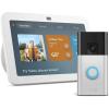 imageEcho Show 8 newest model with Ring Battery DoorbellGlacier White