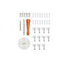 imageRing Spare Parts Kit for Spotlight Cam Pro PlugIn ampamp Spotlight Cam Plus PlugIn WhiteWhite