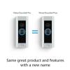 imageRing Wired Doorbell Plus with Ring Stick Up Cam PlugIn White