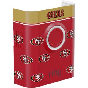imageAllNew Limited Edition Official NFL Faceplate for Ring Doorbells  Video Doorbell 3 Video Doorbell 3 Plus Video Doorbell 4 Battery Doorbell Plus and Battery Doorbell ProSan Francisco 49ers