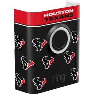 imageAllNew Limited Edition Official NFL Faceplate for Ring Doorbells  Video Doorbell 3 Video Doorbell 3 Plus Video Doorbell 4 Battery Doorbell Plus and Battery Doorbell ProHouston Texans