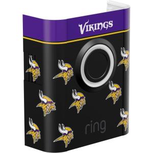 imageAllNew Limited Edition Official NFL Faceplate for Ring Doorbells  Video Doorbell 3 Video Doorbell 3 Plus Video Doorbell 4 Battery Doorbell Plus and Battery Doorbell ProMinnesota Vikings
