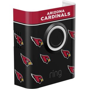 imageAllNew Limited Edition Official NFL Faceplate for Ring Doorbells  Video Doorbell 3 Video Doorbell 3 Plus Video Doorbell 4 Battery Doorbell Plus and Battery Doorbell ProArizona Cardinals
