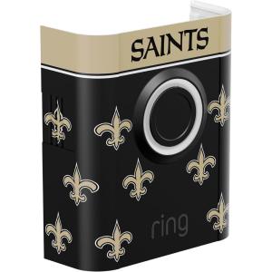 imageAllNew Limited Edition Official NFL Faceplate for Ring Doorbells  Video Doorbell 3 Video Doorbell 3 Plus Video Doorbell 4 Battery Doorbell Plus and Battery Doorbell ProNew Orleans Saints