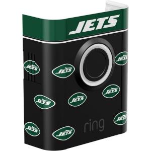 imageAllNew Limited Edition Official NFL Faceplate for Ring Doorbells  Video Doorbell 3 Video Doorbell 3 Plus Video Doorbell 4 Battery Doorbell Plus and Battery Doorbell ProNew York Jets