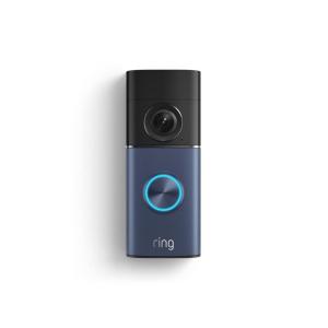 imageRing Wired Doorbell Plus Newest Model  Retinal 2K with wideangle video 4x Enhanced Zoom and LowLight Sight Nickel SilverPolished Night Navy