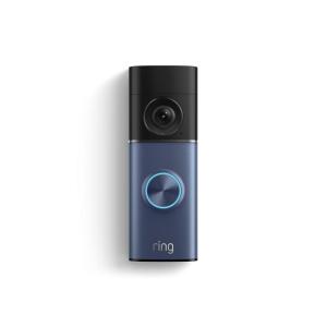 imageRing Wired Doorbell Pro Newest Model  Retinal 4K with wideangle video 10x Enhanced Zoom and LowLight Sight Deep SilverPolished Night Navy