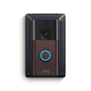 imageRing Battery Doorbell Solar HeadtoToe Video Live View with TwoWay Talk and Motion Detection ampamp Alerts 2024 release Satin NickelVenetian Bronze