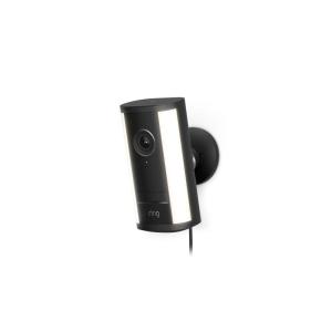 imageRing Spotlight Cam Pro Plugin Newest Model  Retinal 4K with wideangle video 10x Enhanced Zoom and 600 Lumen Spotlights 2pack WhiteBlack