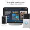 imageSmart Home Security Basics Kit  Amazon Echo Show 8 newest model  Ring Battery Doorbell newest model  Ring Indoor Cam newest model with Alexa Early Access