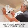 imageRing Floodlight Cam Plus Wired with Ring Outdoor Cam Plus Battery