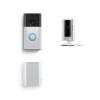 imageRing Battery Doorbell with Ring Indoor Cam 2nd Gen and Ring ChimeSatin Nickel